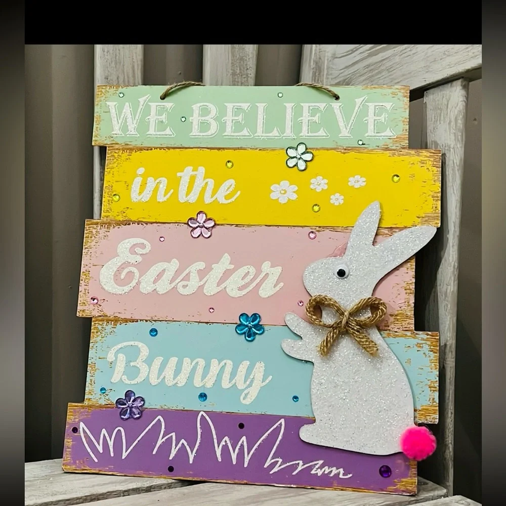 Easter Inspirational Wall or Door Hanging 🐣🆕🐣 ⭐️A 2 for $14 item⭐️